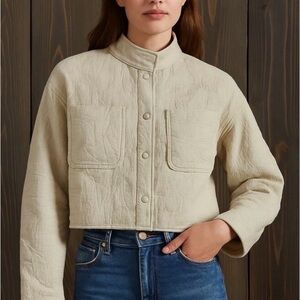 7 For All Mankind Women's Quilted Jacket